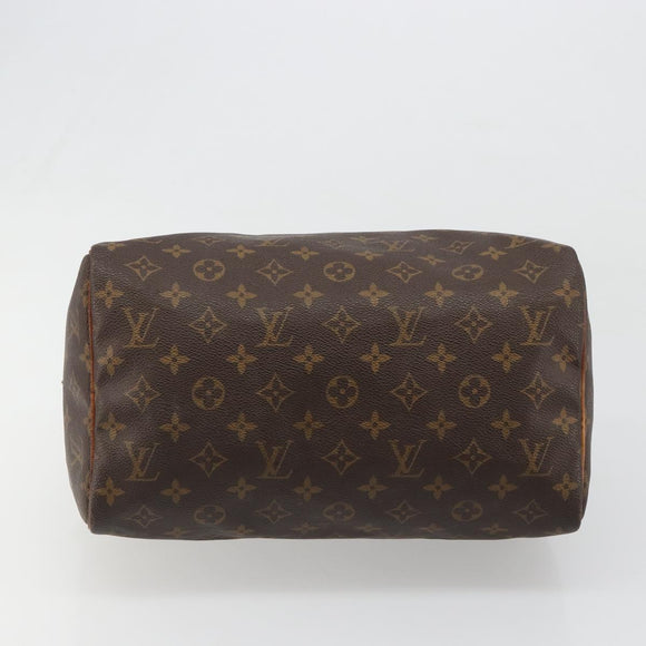 LOUIS VUITTON Monogram Speedy 30 Hand Bag M41526 LV Auth 187176A