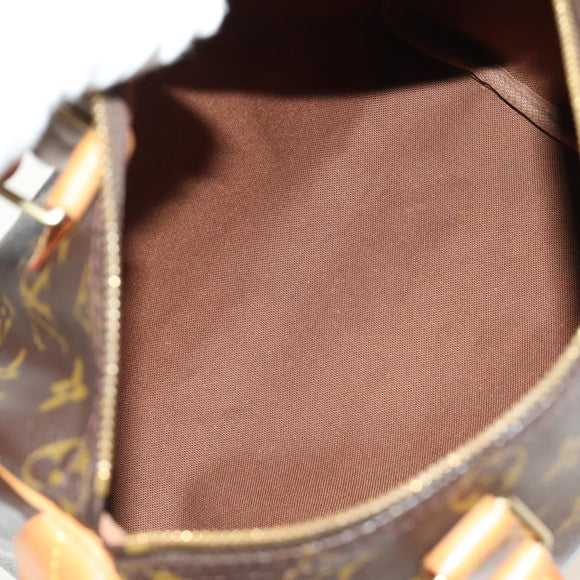 LOUIS VUITTON Monogram Speedy 25 Hand Bag M41528 LV Auth 187177SAV