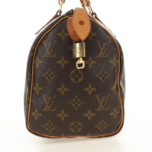 LOUIS VUITTON Monogram Speedy 25 Hand Bag M41528 LV Auth 187177SAV