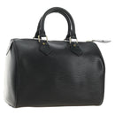 LOUIS VUITTON Epi Speedy 25 Hand Bag Black M59042 LV Auth 187179SAV-1