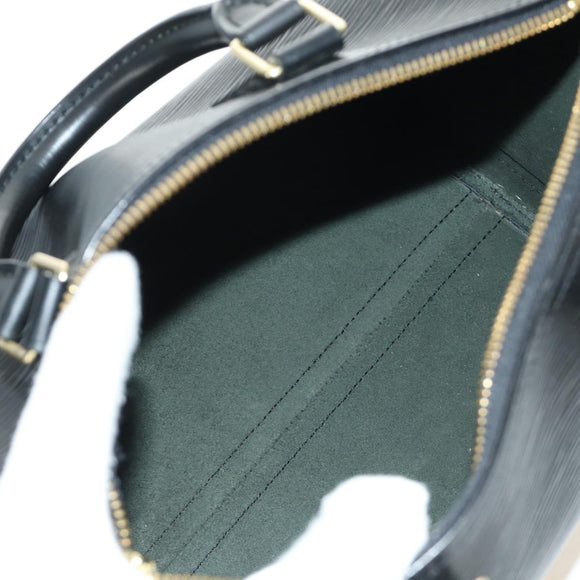 LOUIS VUITTON Epi Speedy 25 Hand Bag Black M59042 LV Auth 187179SAV
