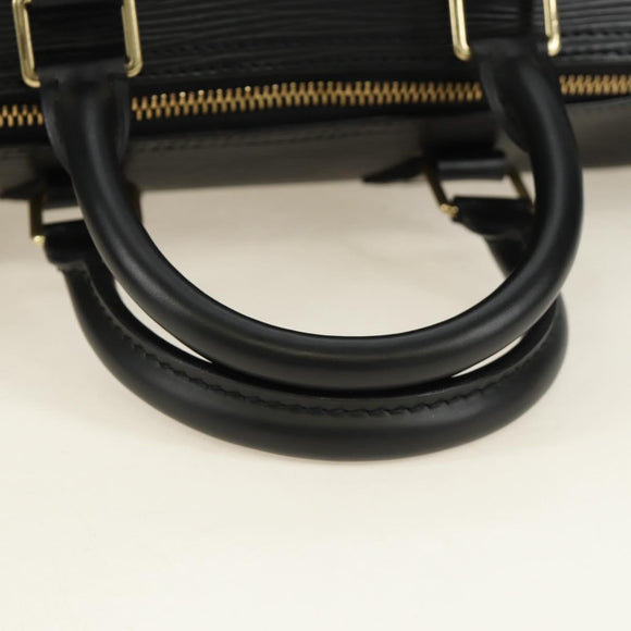 LOUIS VUITTON Epi Speedy 25 Hand Bag Black M59042 LV Auth 187179SAV
