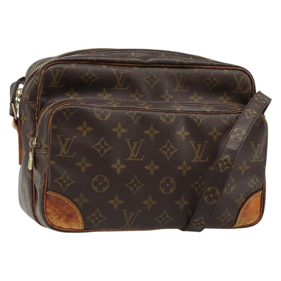LOUIS VUITTON Monogram Nile Shoulder Bag M45244 LV Auth 187180