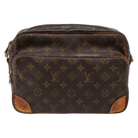 LOUIS VUITTON Monogram Nile Shoulder Bag M45244 LV Auth 187180