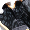 SAINT LAURENT Hand Bag Leather Black Gold Auth 187181-17