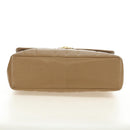 CHANEL Mademoiselle Chain Shoulder Bag Caviar Skin Brown Gold CC Auth 187186SAV-11