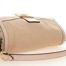 FENDI Mamma Baguette Shoulder Bag Mouton Beige Gold Auth 187191SAV-6