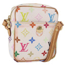 LOUIS VUITTON Monogram Multicolor Lift Shoulder Bag White M40055 LV Auth 187196A-1