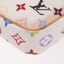 LOUIS VUITTON Monogram Multicolor Lift Shoulder Bag White M40055 LV Auth 187196A-14