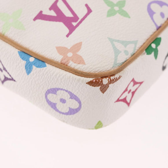 LOUIS VUITTON Monogram Multicolor Lift Shoulder Bag White M40055 LV Auth 187196A
