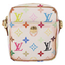 LOUIS VUITTON Monogram Multicolor Lift Shoulder Bag White M40055 LV Auth 187196A-13