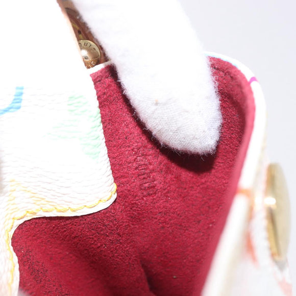 LOUIS VUITTON Monogram Multicolor Lift Shoulder Bag White M40055 LV Auth 187196A