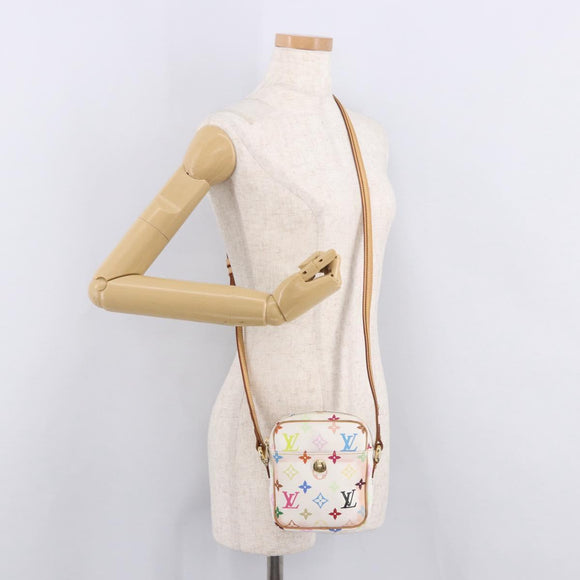LOUIS VUITTON Monogram Multicolor Lift Shoulder Bag White M40055 LV Auth 187196A