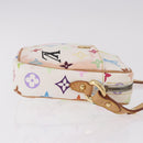 LOUIS VUITTON Monogram Multicolor Lift Shoulder Bag White M40055 LV Auth 187196A-3