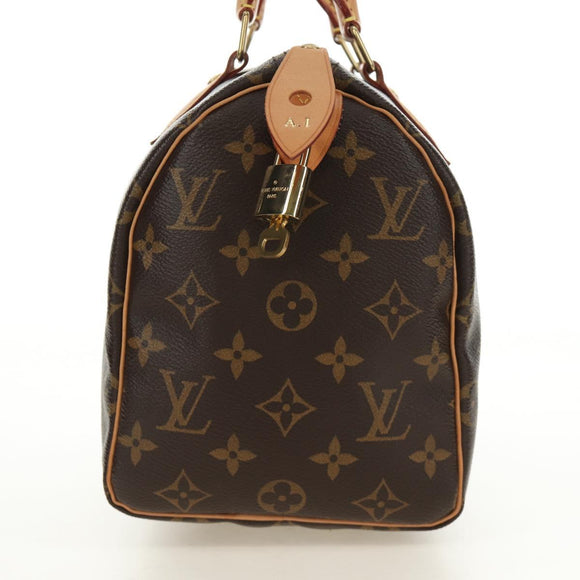 LOUIS VUITTON Monogram Speedy 25 Hand Bag M41528 LV Auth 187197SAM