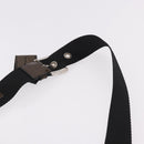 PRADA Shoulder Bag Nylon Silver Black Auth 187204A-8