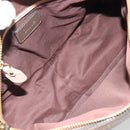 Chloe Paraty Hand Bag Leather 2way Brown Gold Auth 187206A-11