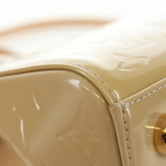 LOUIS VUITTON Vernis Blair MM Bag 2way Rose Flow Lantern M91621 Auth 187210SAV