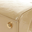 LOUIS VUITTON Vernis Blair MM Bag 2way Rose Flow Lantern M91621 Auth 187210SAV-18