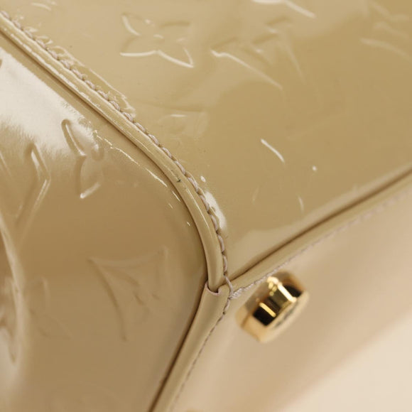 LOUIS VUITTON Vernis Blair MM Bag 2way Rose Flow Lantern M91621 Auth 187210SAV