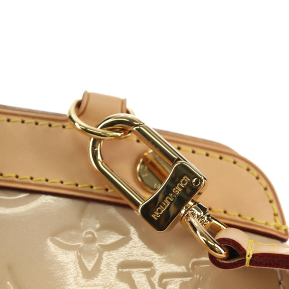 LOUIS VUITTON Vernis Blair MM Bag 2way Rose Flow Lantern M91621 Auth 187210SAV
