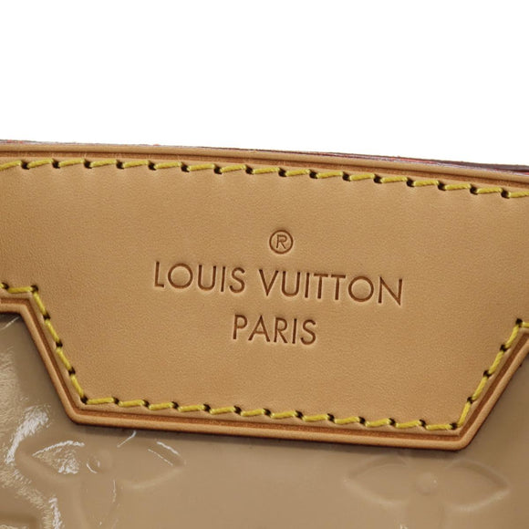 LOUIS VUITTON Vernis Blair MM Bag 2way Rose Flow Lantern M91621 Auth 187210SAV
