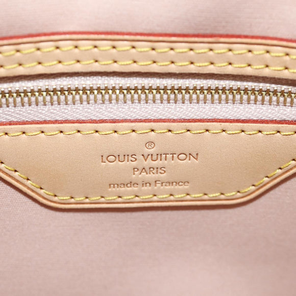 LOUIS VUITTON Vernis Blair MM Bag 2way Rose Flow Lantern M91621 Auth 187210SAV