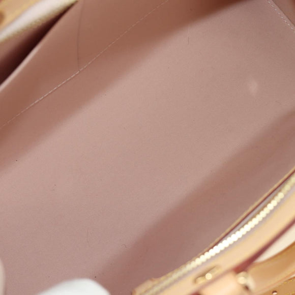 LOUIS VUITTON Vernis Blair MM Bag 2way Rose Flow Lantern M91621 Auth 187210SAV