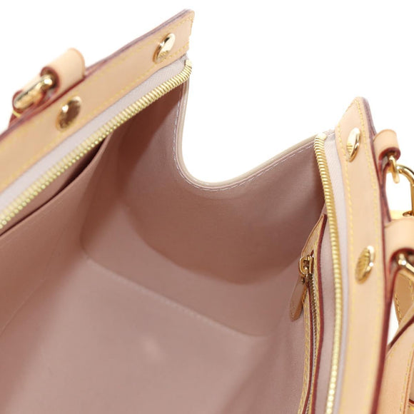 LOUIS VUITTON Vernis Blair MM Bag 2way Rose Flow Lantern M91621 Auth 187210SAV