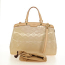 LOUIS VUITTON Vernis Blair MM Bag 2way Rose Flow Lantern M91621 Auth 187210SAV-12