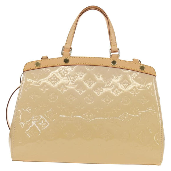 LOUIS VUITTON Vernis Blair MM Bag 2way Rose Flow Lantern M91621 Auth 187210SAV