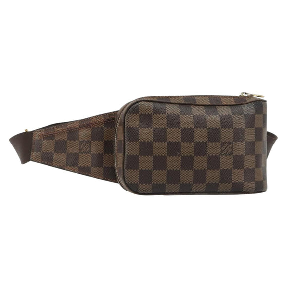 LOUIS VUITTON Damier Ebene Geronimos Shoulder Bag N51994 LV Auth 187212