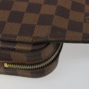LOUIS VUITTON Damier Ebene Geronimos Shoulder Bag N51994 LV Auth 187212-12