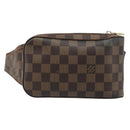 LOUIS VUITTON Damier Ebene Geronimos Shoulder Bag N51994 LV Auth 187212-2