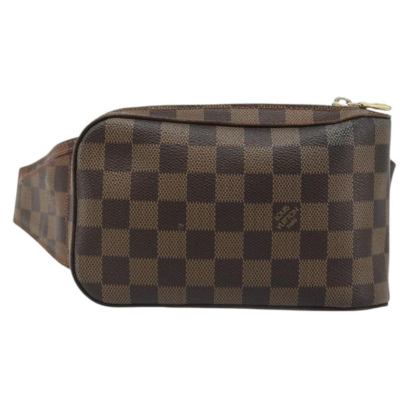 LOUIS VUITTON Damier Ebene Geronimos Shoulder Bag N51994 LV Auth 187212