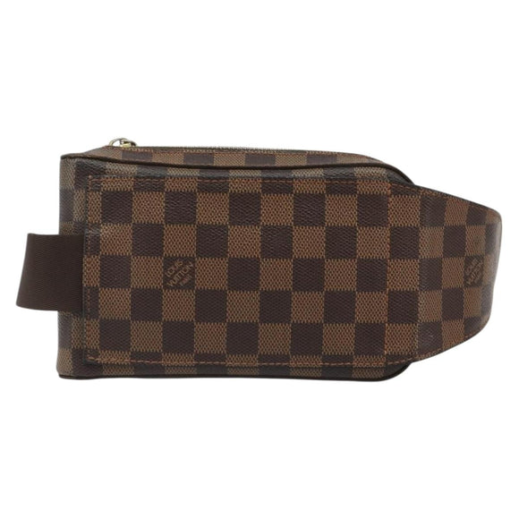 LOUIS VUITTON Damier Ebene Geronimos Shoulder Bag N51994 LV Auth 187212