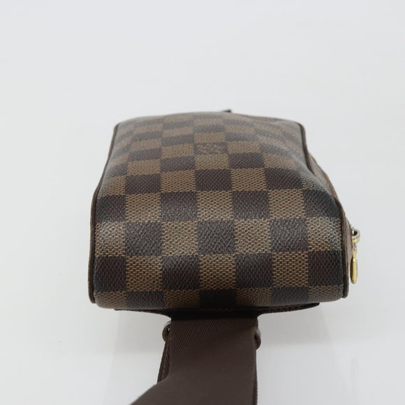 LOUIS VUITTON Damier Ebene Geronimos Shoulder Bag N51994 LV Auth 187212
