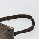 LOUIS VUITTON Damier Ebene Geronimos Shoulder Bag N51994 LV Auth 187212-8