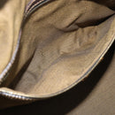 FENDI Zucca Canvas Hand Bag 2way Black Brown Auth 187214-26