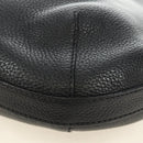 PRADA Shoulder Bag Leather Black Silver Auth 187215SAV-15