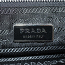 PRADA Shoulder Bag Leather Black Silver Auth 187215SAV-19