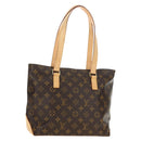 LOUIS VUITTON Monogram Cabas Piano Tote Bag M51148 LV Auth 187216SAM-1