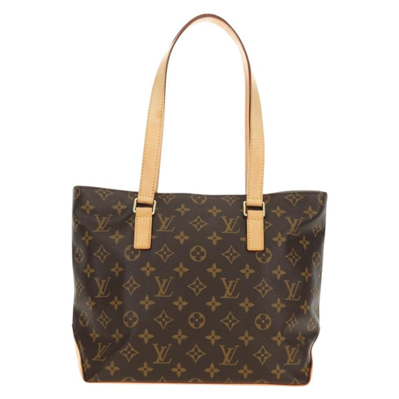 LOUIS VUITTON Monogram Cabas Piano Tote Bag M51148 LV Auth 187216SAM