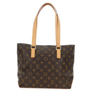 LOUIS VUITTON Monogram Cabas Piano Tote Bag M51148 LV Auth 187216SAM-2