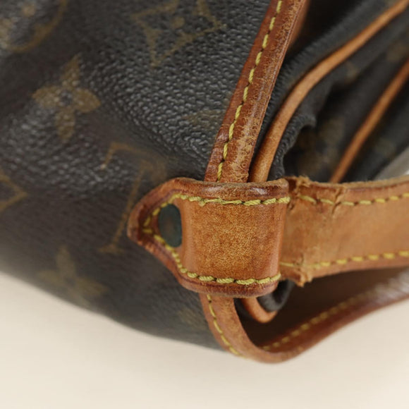 LOUIS VUITTON Monogram Saumur 30 Shoulder Bag M42256 LV Auth 187218
