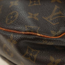 LOUIS VUITTON Monogram Saumur 30 Shoulder Bag M42256 LV Auth 187218-23