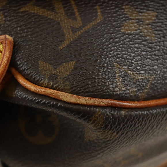 LOUIS VUITTON Monogram Saumur 30 Shoulder Bag M42256 LV Auth 187218