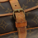 LOUIS VUITTON Monogram Saumur 30 Shoulder Bag M42256 LV Auth 187218-26