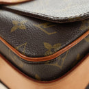 LOUIS VUITTON Monogram Cartouchiere MM Shoulder Bag M51253 LV Auth 187220V-19
