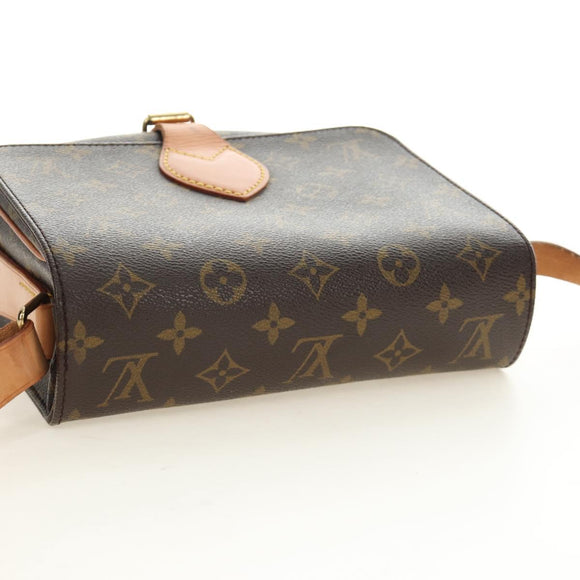 LOUIS VUITTON Monogram Cartouchiere MM Shoulder Bag M51253 LV Auth 187220V